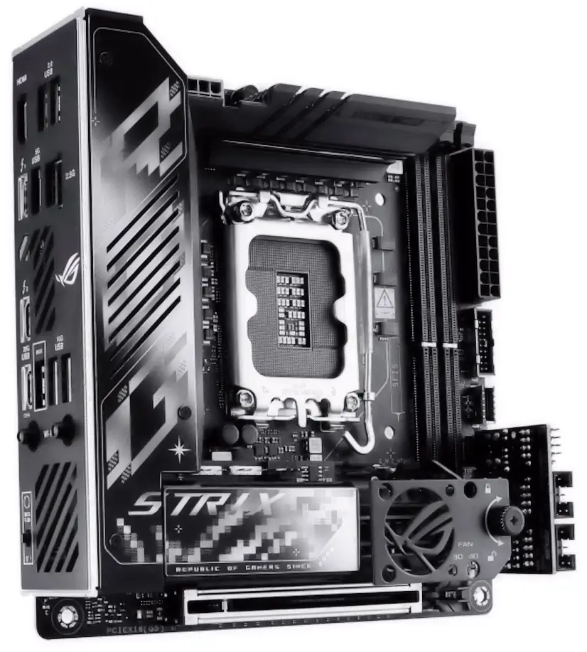 Informático Gascones - Montaje ASUS ROG STRIX Z890-I GAMING WIFI Gascones