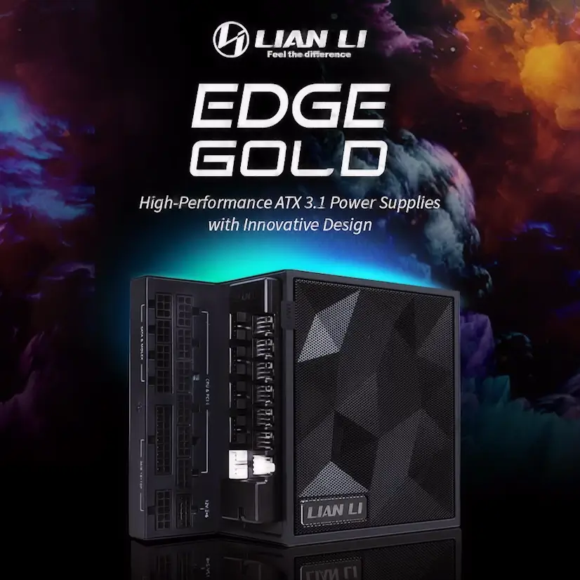 Montaje Fuente Alimentación LIAN LI EDGE GOLD 1200W ATX 3.1 Gaming PC Gascones